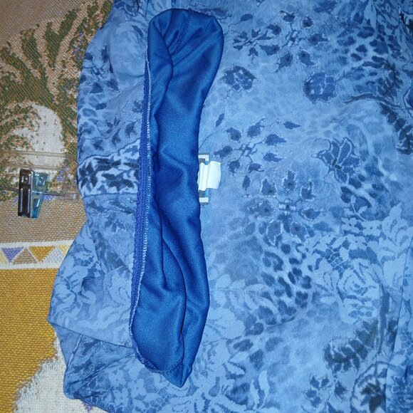 Aqua Blues Medium Women's Blue Swirl Skirt - Picture 13 of 13